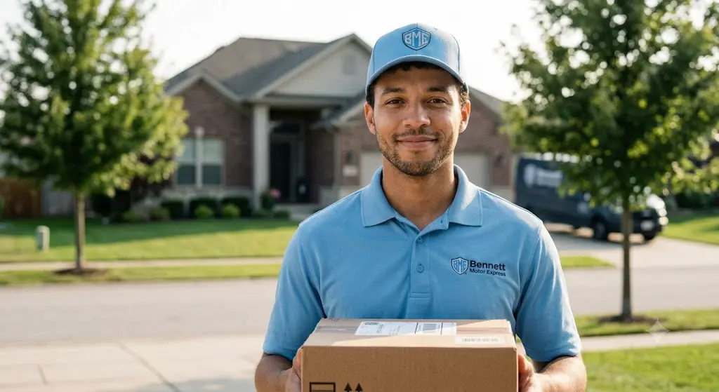 Bennett Motor Express delivery professional